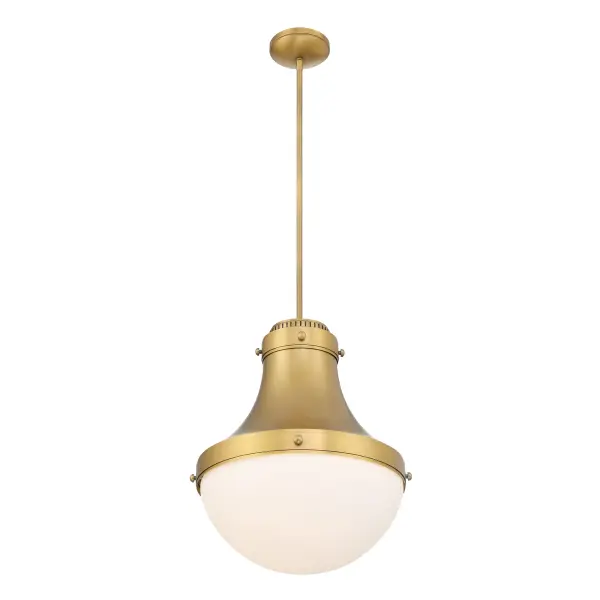 Purelight 16.25" 1-Light Pendant in Legacy Brass - Image 5
