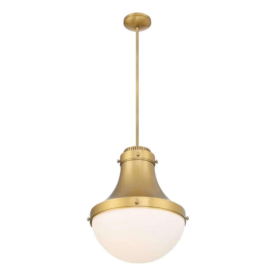 Purelight 16.25" 1-Light Pendant in Legacy Brass - Image 5