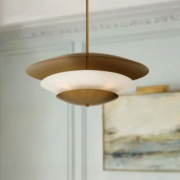 Solara 31.5" 5-Light Pendant in Legacy Brass - Image 4