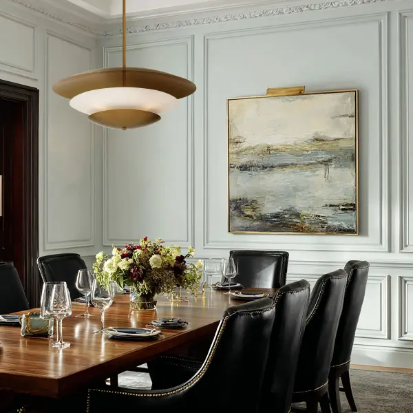 Solara 31.5" 5-Light Pendant in Legacy Brass - Image 5