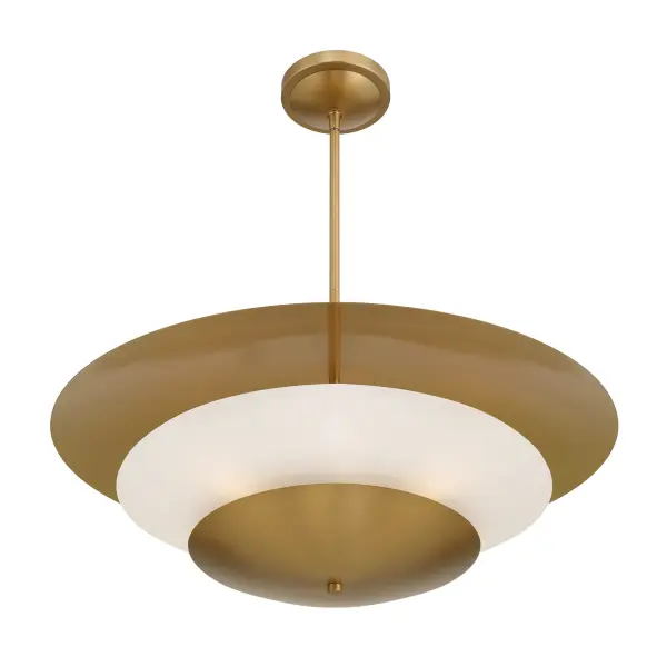 Solara 31.5" 5-Light Pendant in Legacy Brass - Image 8