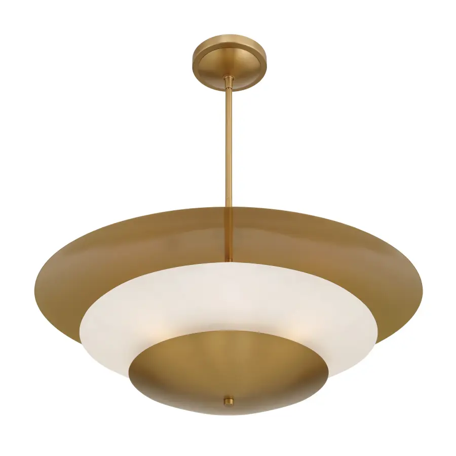 Solara 31.5" 5-Light Pendant in Legacy Brass - Image 8