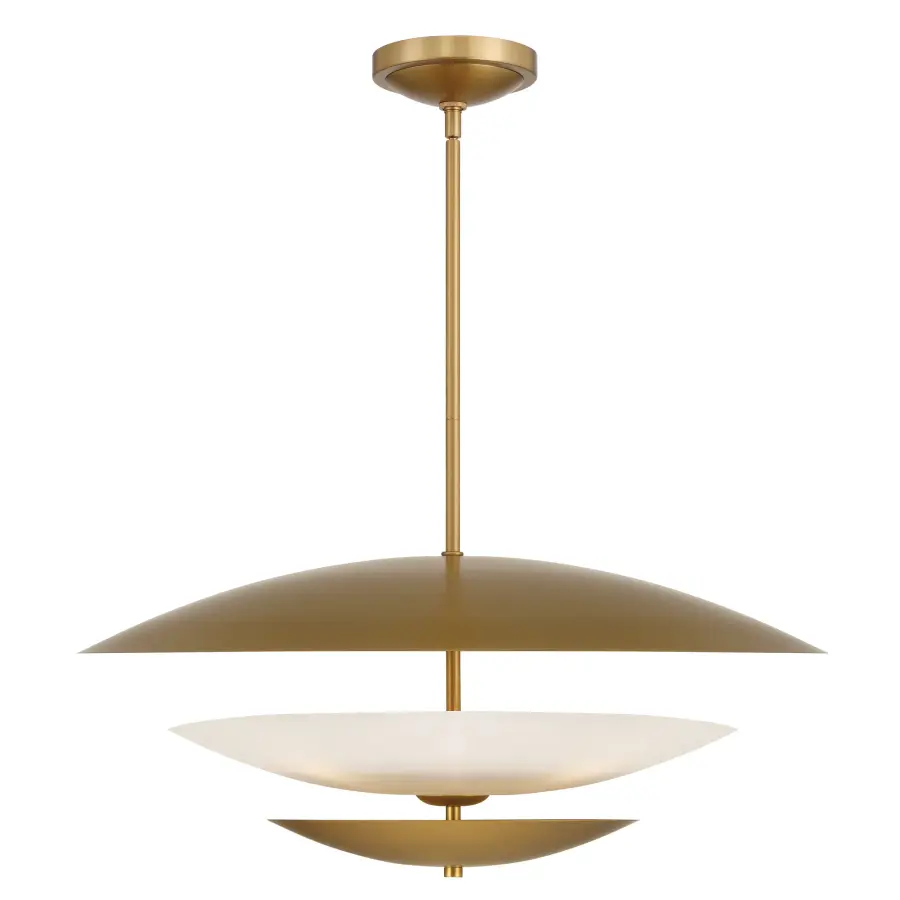 Solara 31.5" 5-Light Pendant in Legacy Brass - Image 10