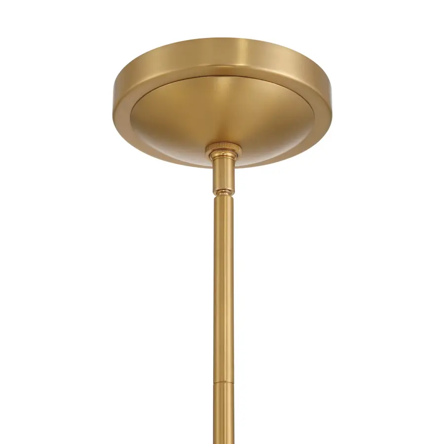 Solara 36" LED Chandelier in Legacy Brass - Image 6