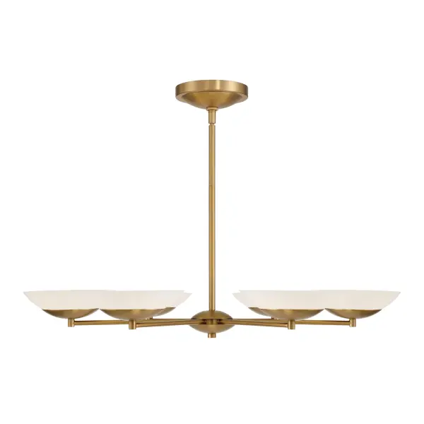 Solara 36" LED Chandelier in Legacy Brass - Image 10