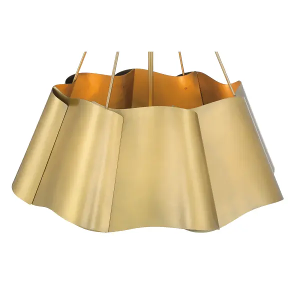 Waveform 26" 4-Light Pendant in Legacy Brass - Image 10