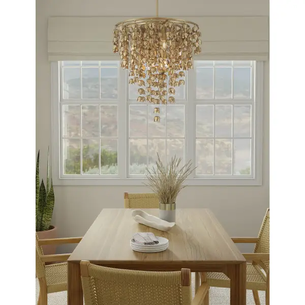 Ashgrove 26" 8-Light Pendant in Legacy Brass - Image 6