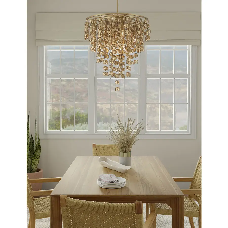 Ashgrove 26" 8-Light Pendant in Legacy Brass - Image 6