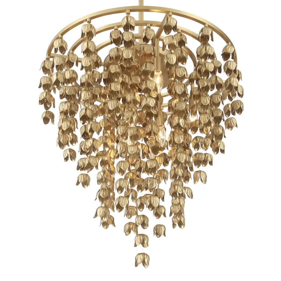Ashgrove 26" 8-Light Pendant in Legacy Brass - Image 8