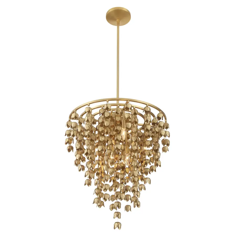 Ashgrove 26" 8-Light Pendant in Legacy Brass - Image 9