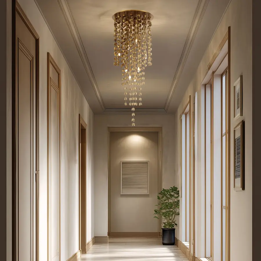Ashgrove 24" 8-Light Pendant in Legacy Brass - Image 5