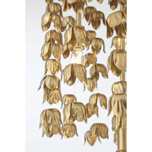 Ashgrove 24" 8-Light Pendant in Legacy Brass - Image 7