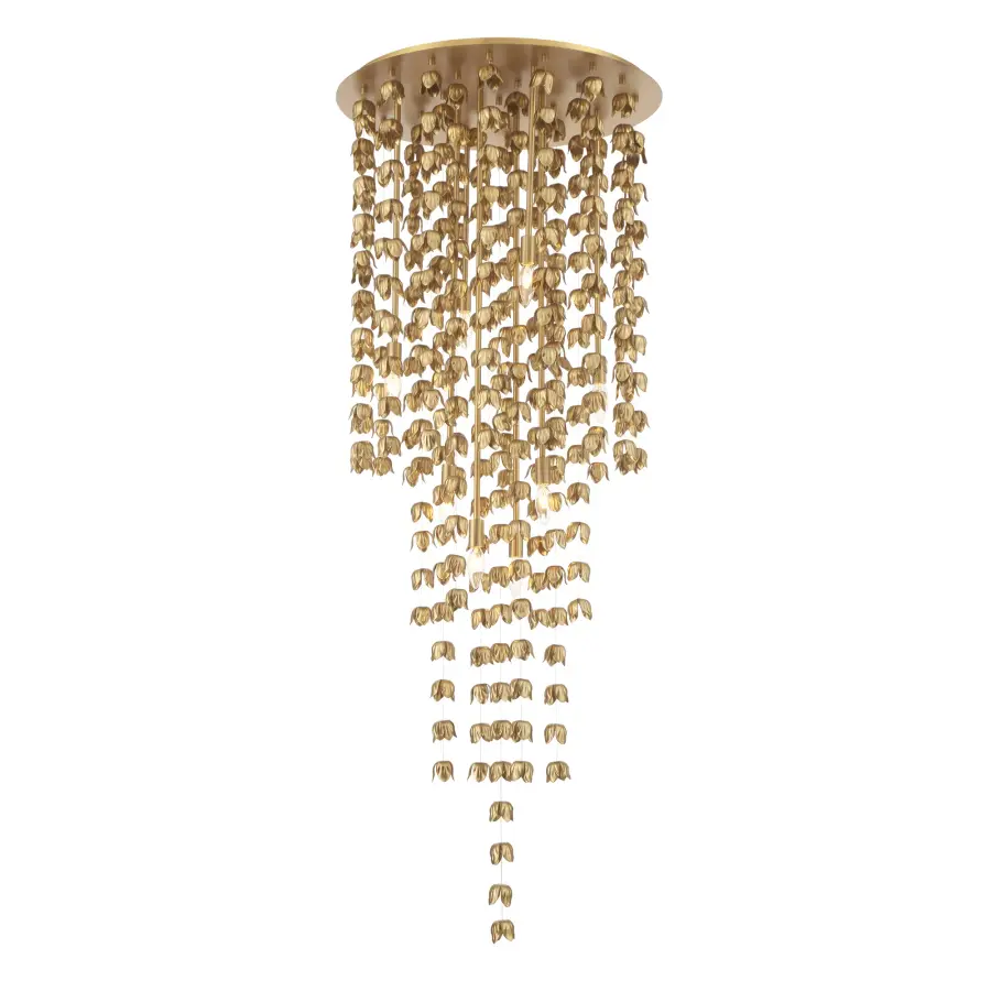 Ashgrove 24" 8-Light Pendant in Legacy Brass - Image 9