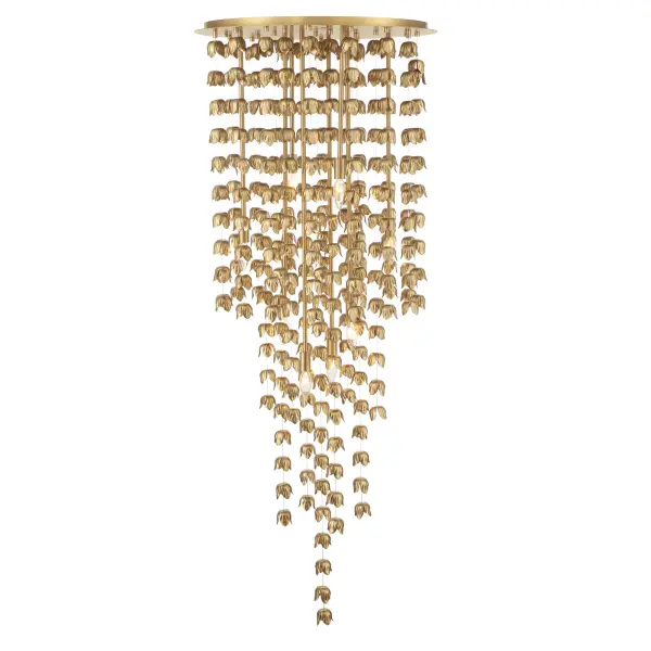 Ashgrove 24" 8-Light Pendant in Legacy Brass - Image 10