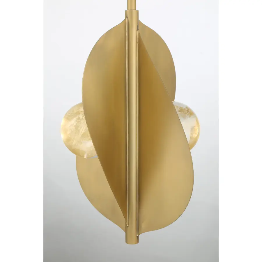 Pod 8.25" LED Pendant in Legacy Brass - Image 2
