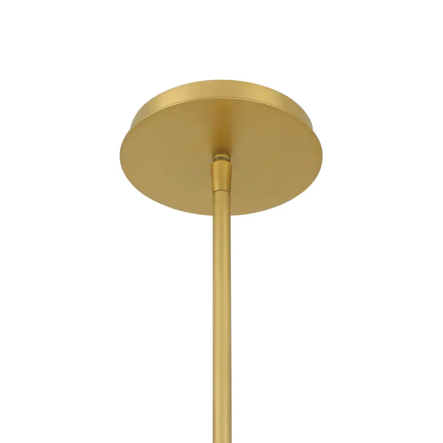 Pod 8.25" LED Pendant in Legacy Brass - Image 4