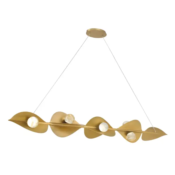 Pod 61.75" LED Island Light in Legacy Brass - Image 8