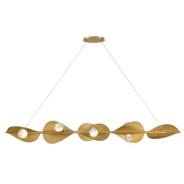 Pod 61.75" LED Island Light in Legacy Brass - Image 10