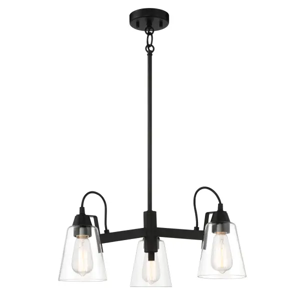 Compact Transitional Chandelier with Industrial Charm - Image 4
