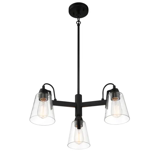 Compact Transitional Chandelier with Industrial Charm - Image 5
