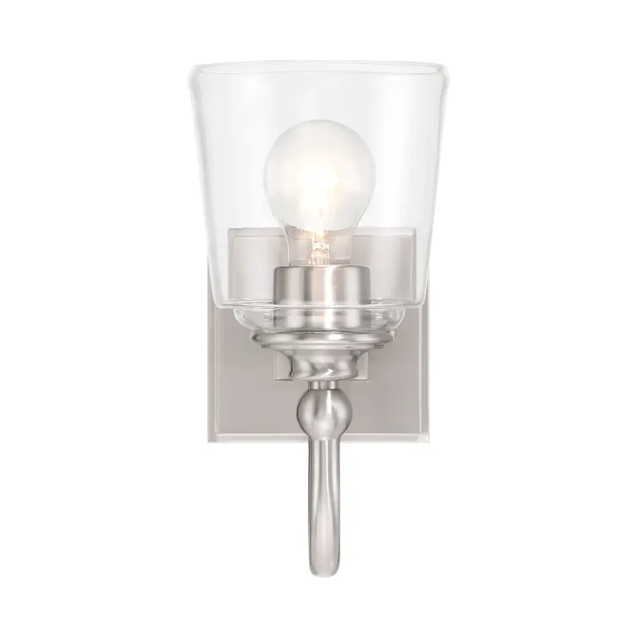 Antonia 1 Light Wall Sconce in Brushed Nickel - Image 2