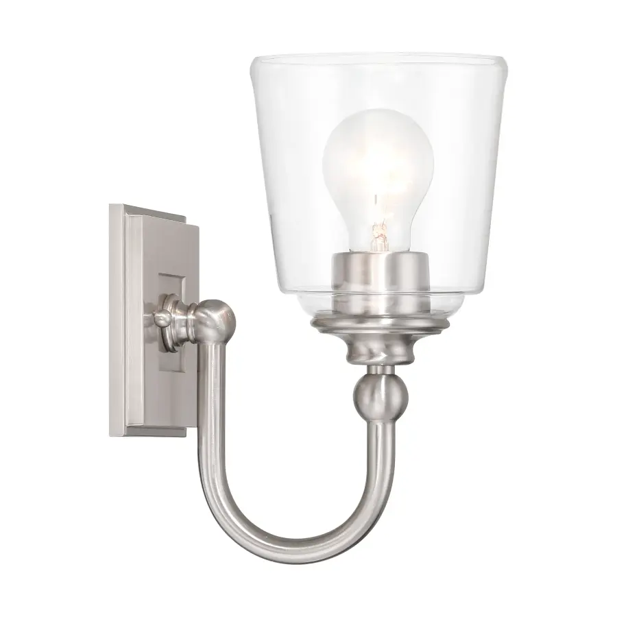 Antonia 1 Light Wall Sconce in Brushed Nickel - Image 3