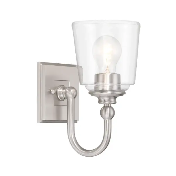 Antonia 1 Light Wall Sconce in Brushed Nickel - Image 4