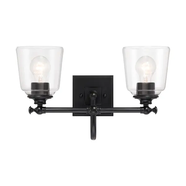 Antonia 2-Light Vanity in Coal Black - Image 2