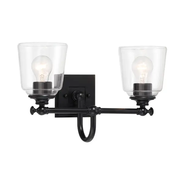 Antonia 2-Light Vanity in Coal Black - Image 4