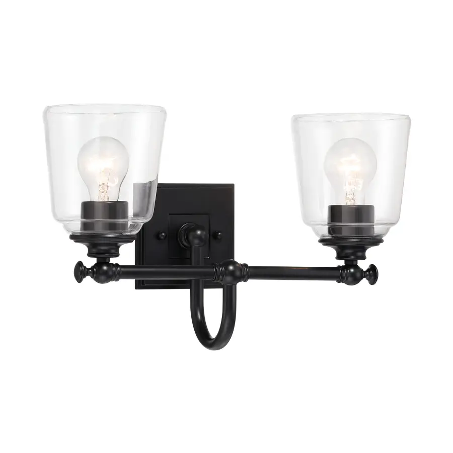 Antonia 2-Light Vanity in Coal Black - Image 4