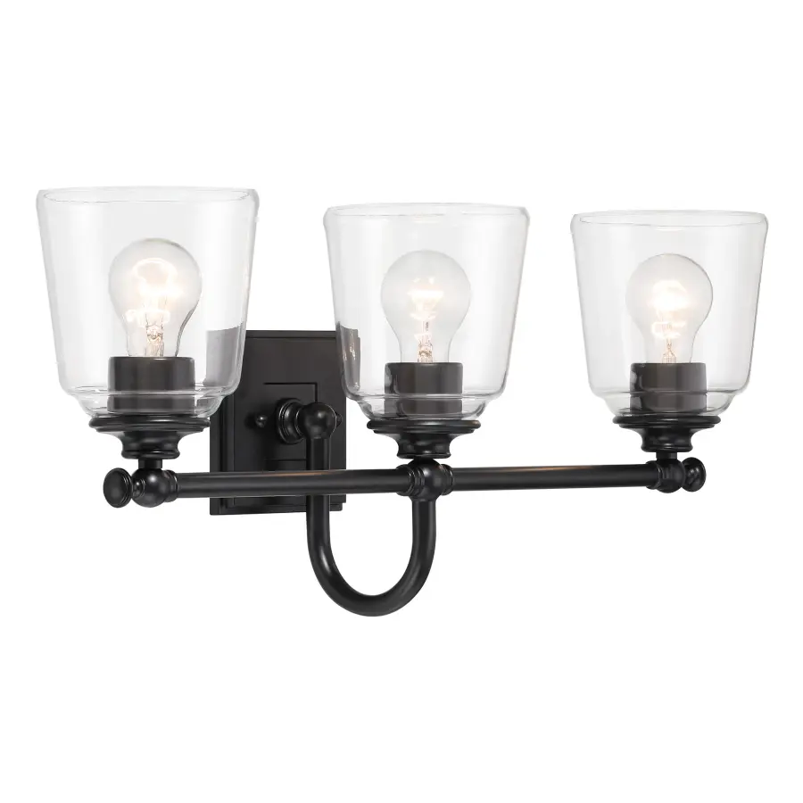 Antonia 3-Light Vanity in Coal Black - Image 4