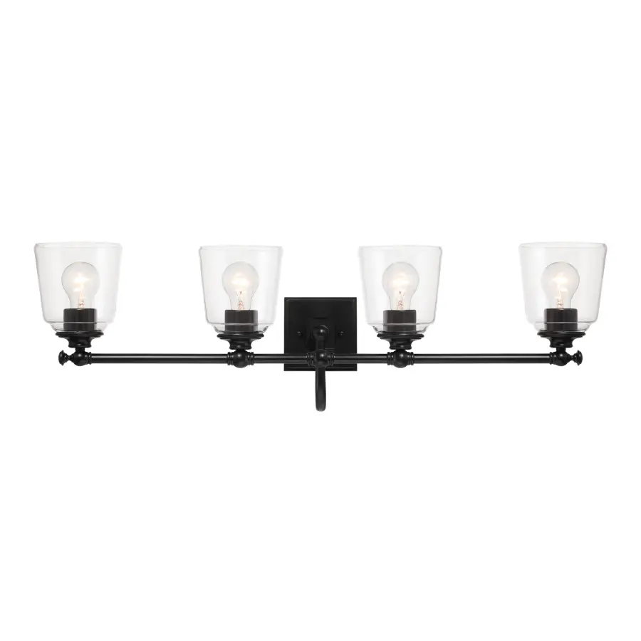 Antonia 4-Light Vanity in Coal Black - Image 3