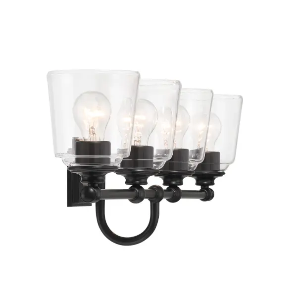 Antonia 4-Light Vanity in Coal Black - Image 4
