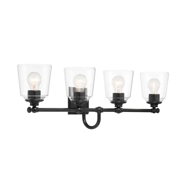Antonia 4-Light Vanity in Coal Black - Image 5