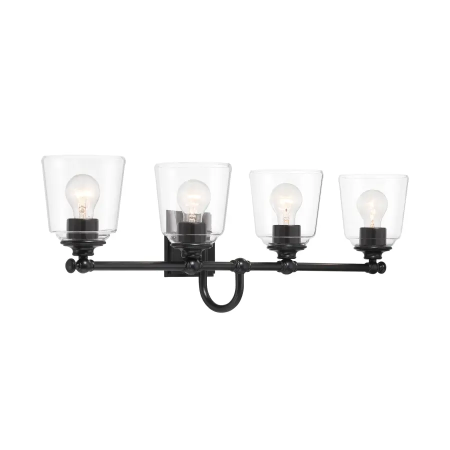 Antonia 4-Light Vanity in Coal Black - Image 5