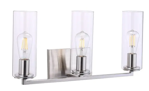 In Brushed Nickel by Minka-Lavery from the Acacia collection