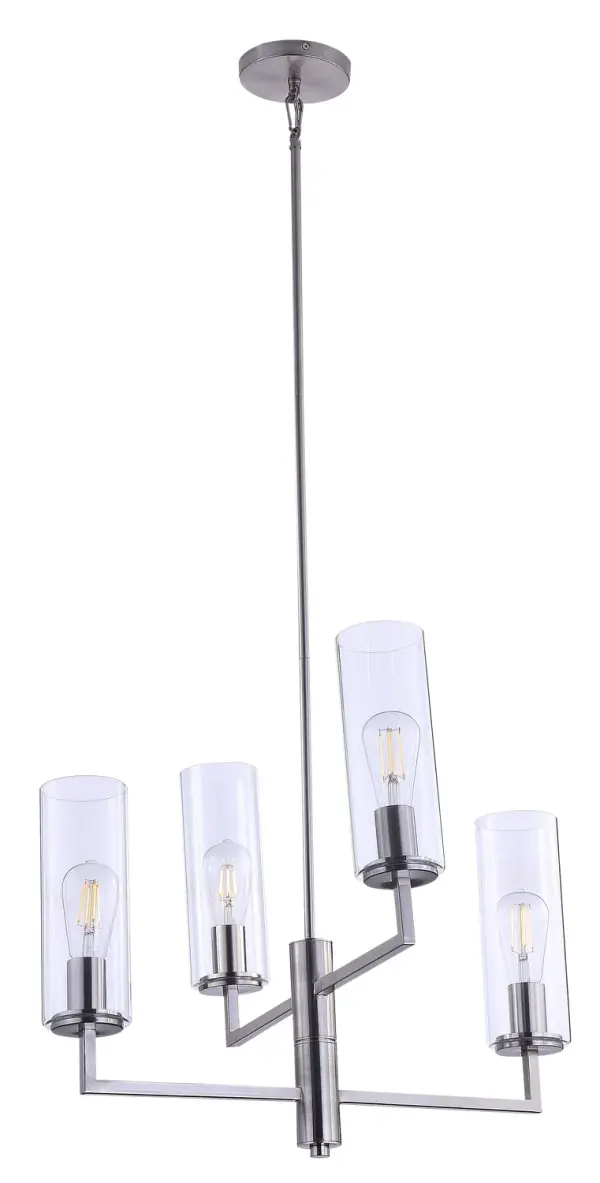 In Brushed Nickel by Minka-Lavery from the Acacia collection
