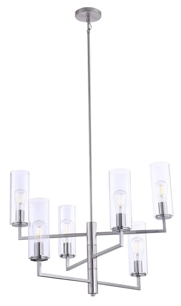 In Brushed Nickel by Minka-Lavery from the Acacia collection