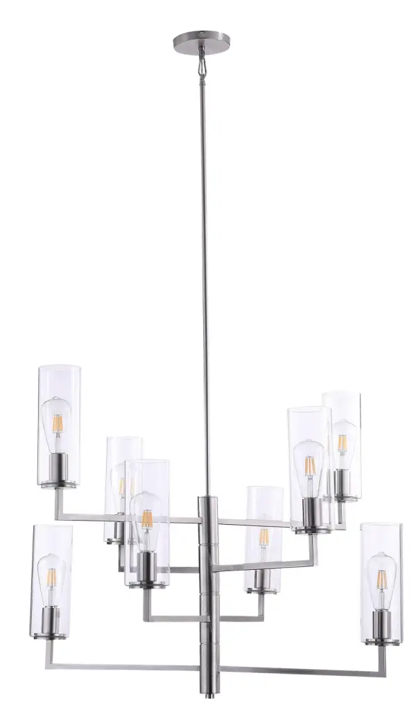 In Brushed Nickel by Minka-Lavery from the Acacia collection