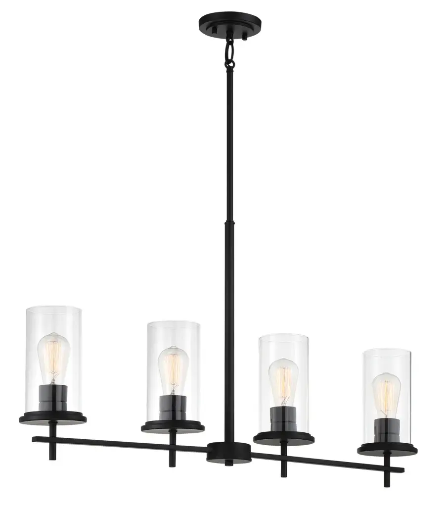Haisley 4-Light Linear Chandelier
