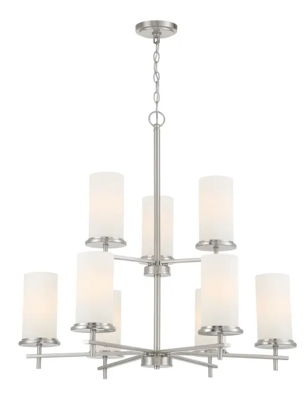 In Brushed Nickel by Minka-Lavery from the Haisley collection