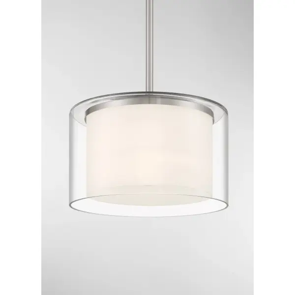 Parsons Studio 1-Light Pendant in Brushed Nickel - Image 2