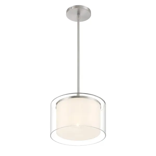 Parsons Studio 1-Light Pendant in Brushed Nickel - Image 3