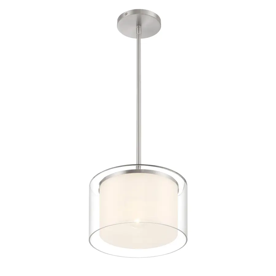 Parsons Studio 1-Light Pendant in Brushed Nickel - Image 3