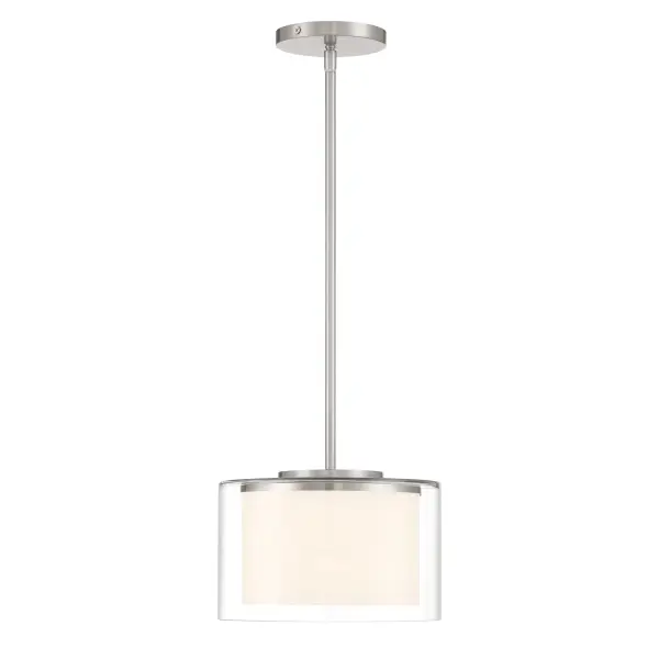 Parsons Studio 1-Light Pendant in Brushed Nickel - Image 4