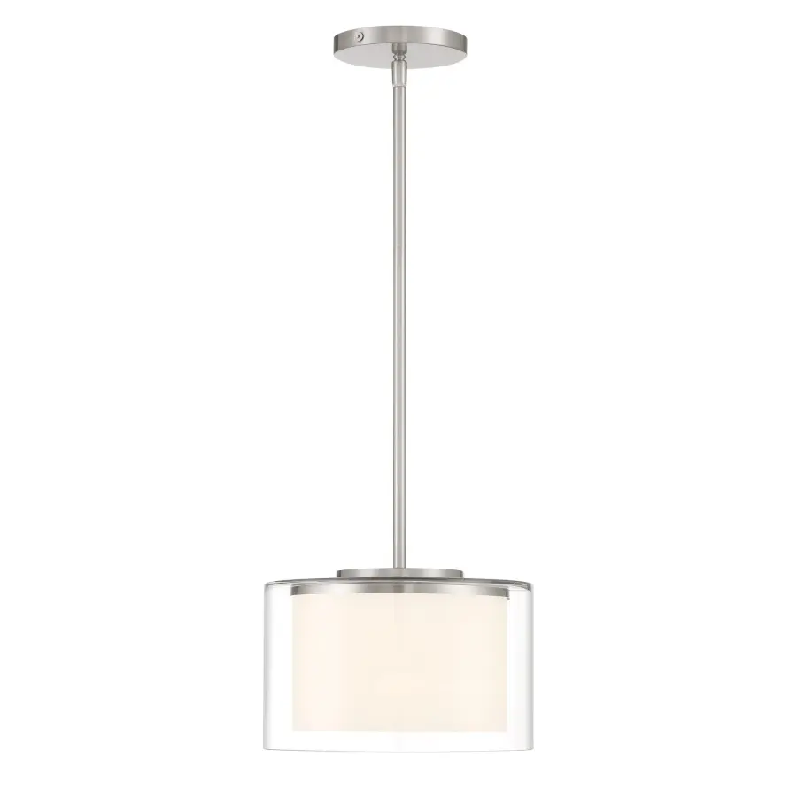 Parsons Studio 1-Light Pendant in Brushed Nickel - Image 4