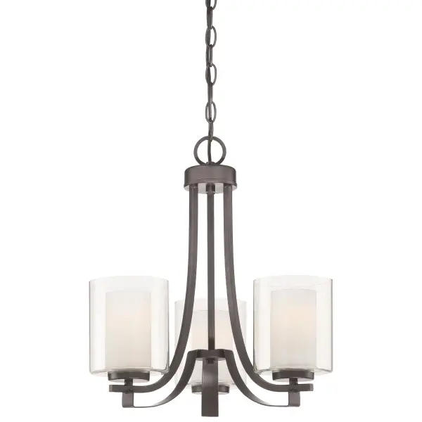 The Parsons Studio mini chandelier combines smoked iron finish with mixed glass shades for a sophisticated transitional look. At 18 inches wide, it's perfectly scaled for smaller dining areas, breakfast nooks, or bedrooms.