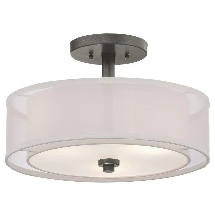 Parsons Studio 3-Light Semi Flush Mount
