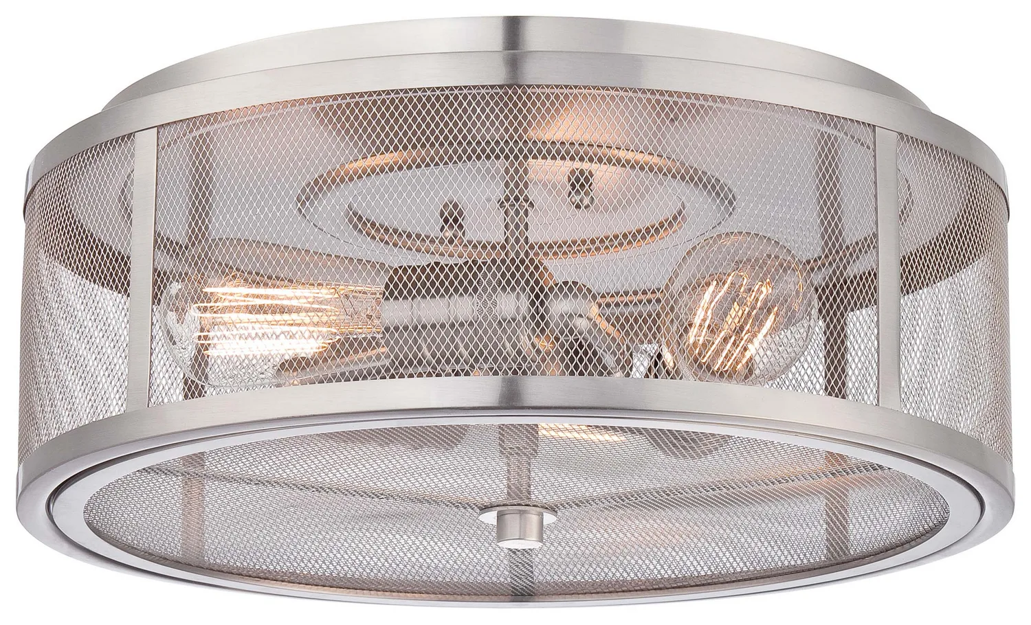 Downtown Edison 3-Light Flush Mount