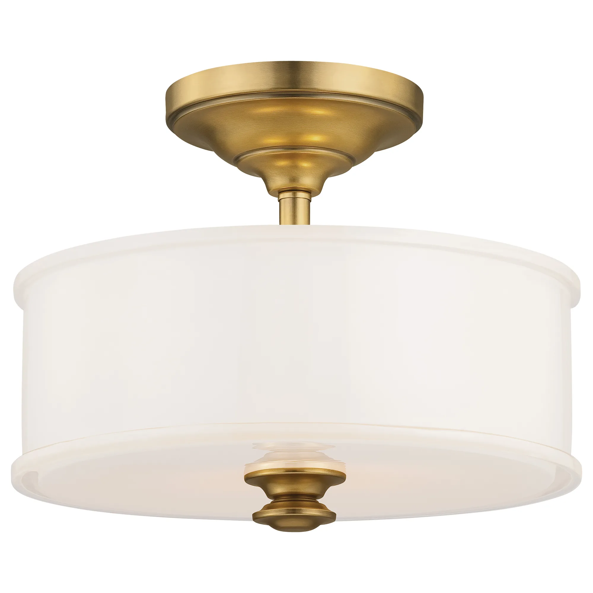 Harbour Point 2-Light Semi-Flush Mount Ceiling Light